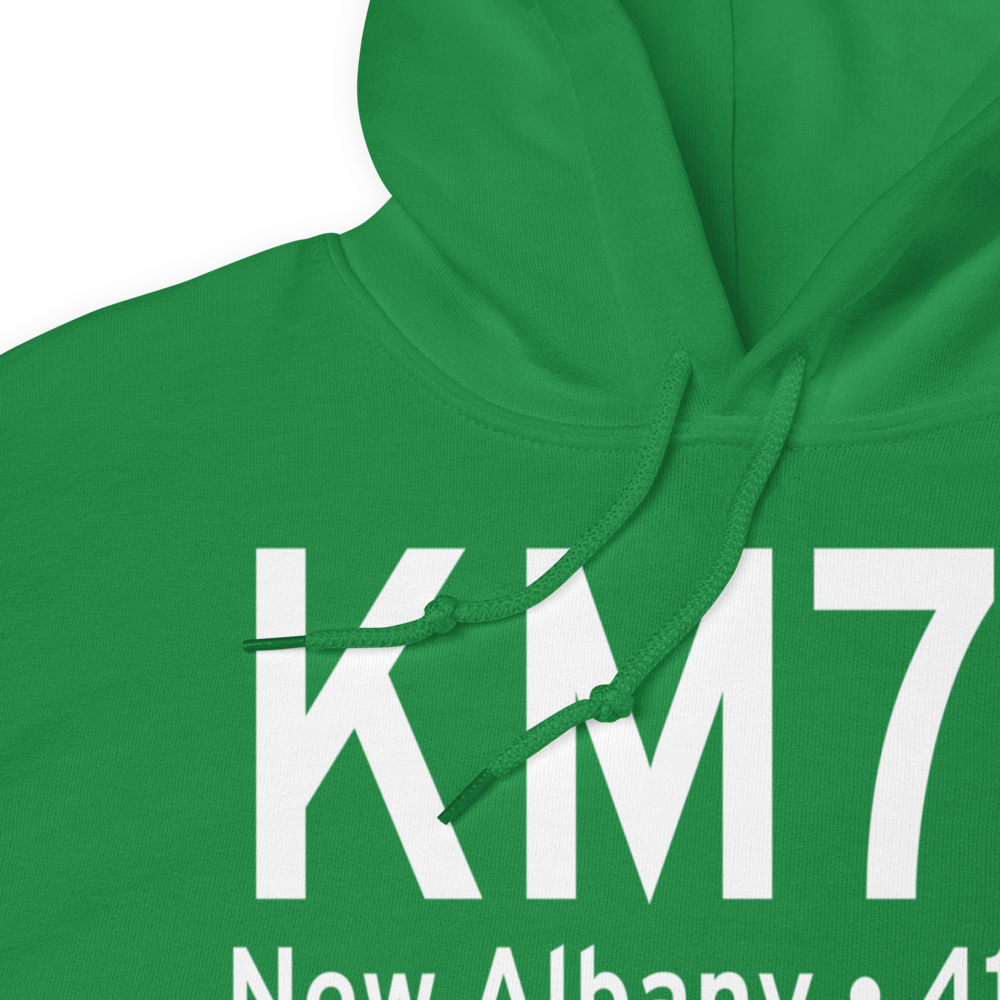 New Albany Union County Airport (KM72) ICAO Hoodie Sweatshirt 