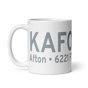 Afton Municipal Airport (KAFO) ICAO Mug