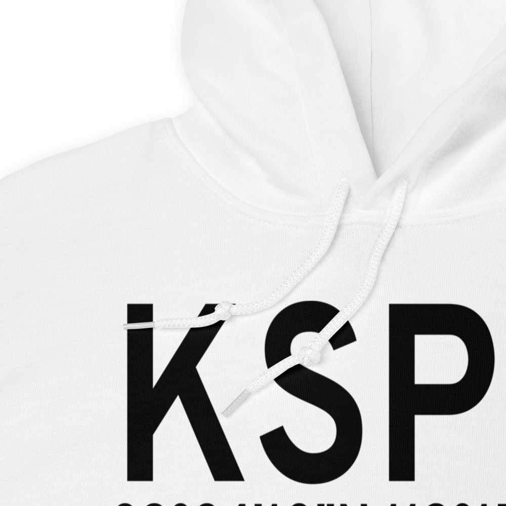 Silver Springs Airport (KSPZ) ICAO Hoodie Sweatshirt 