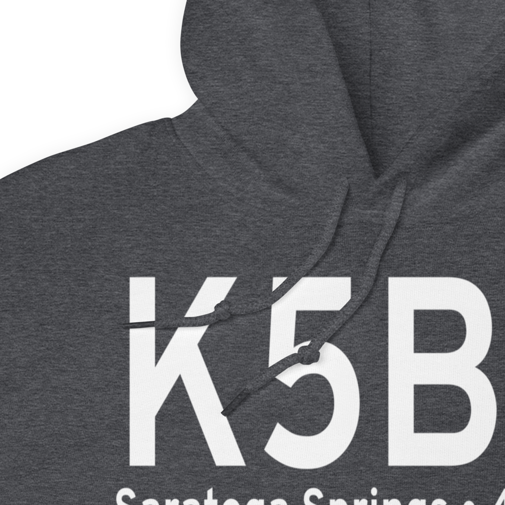 Saratoga County Airport (K5B2) ICAO Hoodie Sweatshirt 