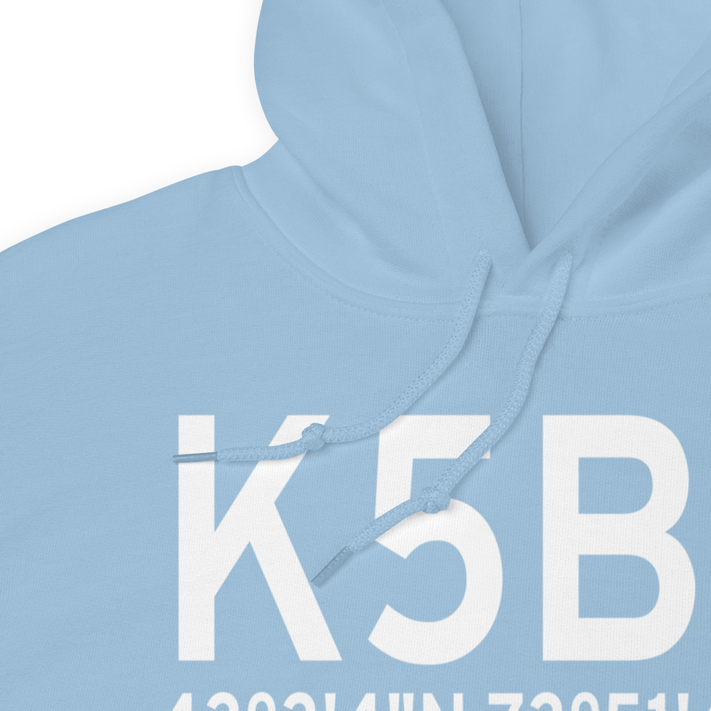 Saratoga County Airport (K5B2) ICAO Hoodie Sweatshirt 
