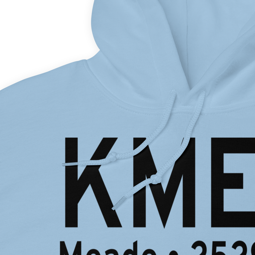 Meade Municipal Airport (KMEJ) ICAO Hoodie Sweatshirt 