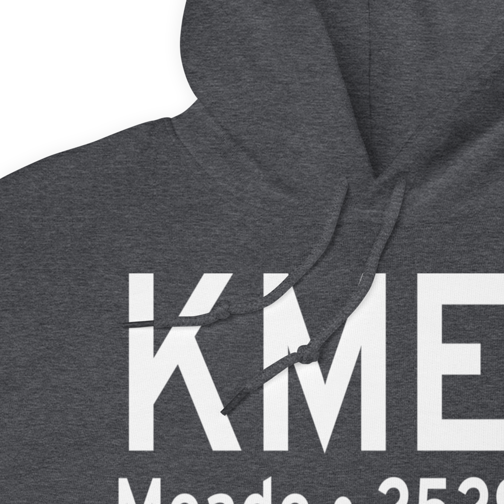 Meade Municipal Airport (KMEJ) ICAO Hoodie Sweatshirt 