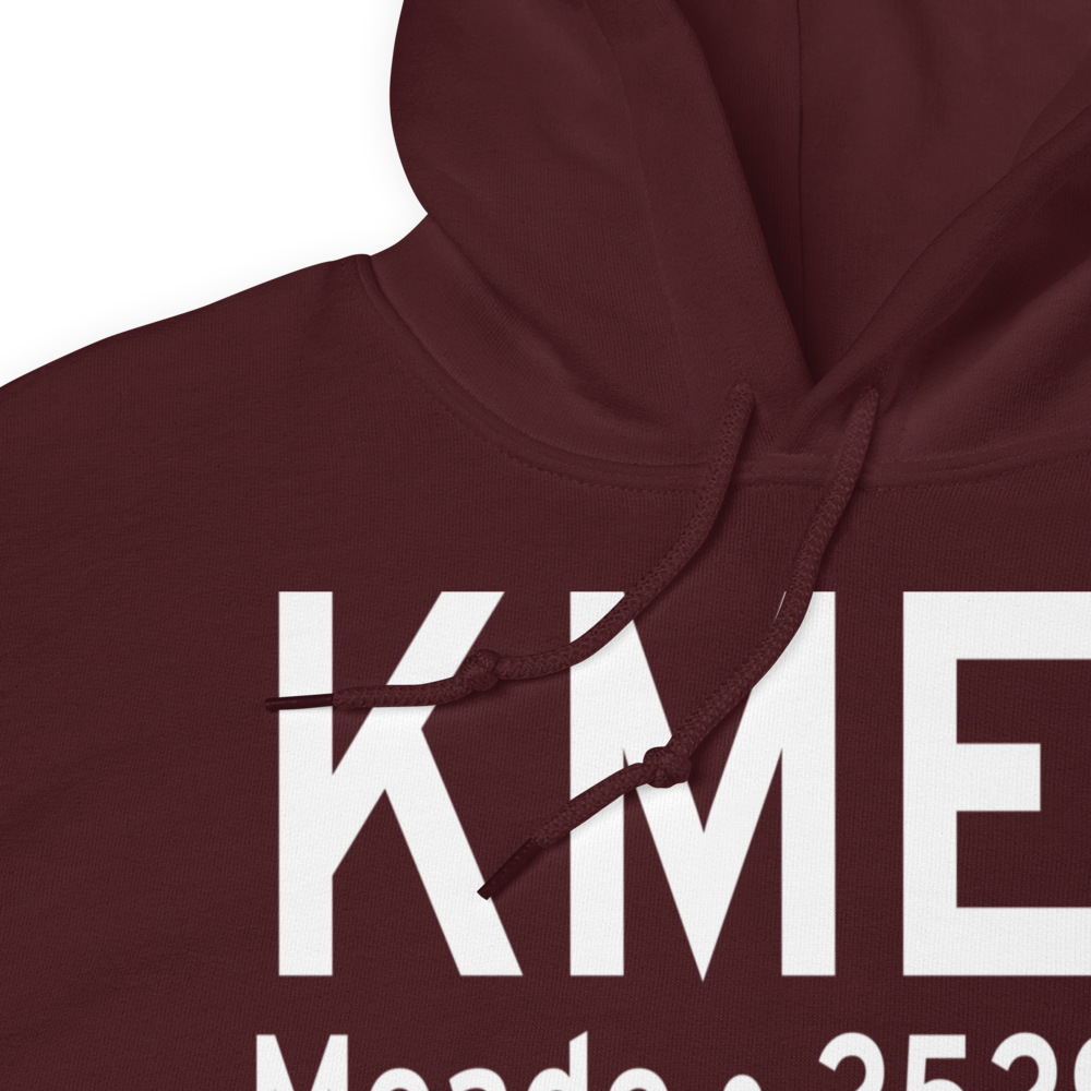 Meade Municipal Airport (KMEJ) ICAO Hoodie Sweatshirt 