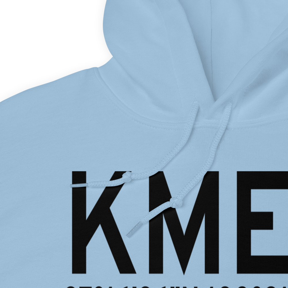 Meade Municipal Airport (KMEJ) ICAO Hoodie Sweatshirt 