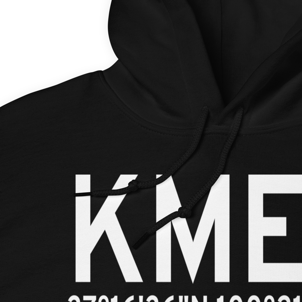 Meade Municipal Airport (KMEJ) ICAO Hoodie Sweatshirt 