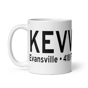 Evansville Regional Airport (KEVV) ICAO Mug