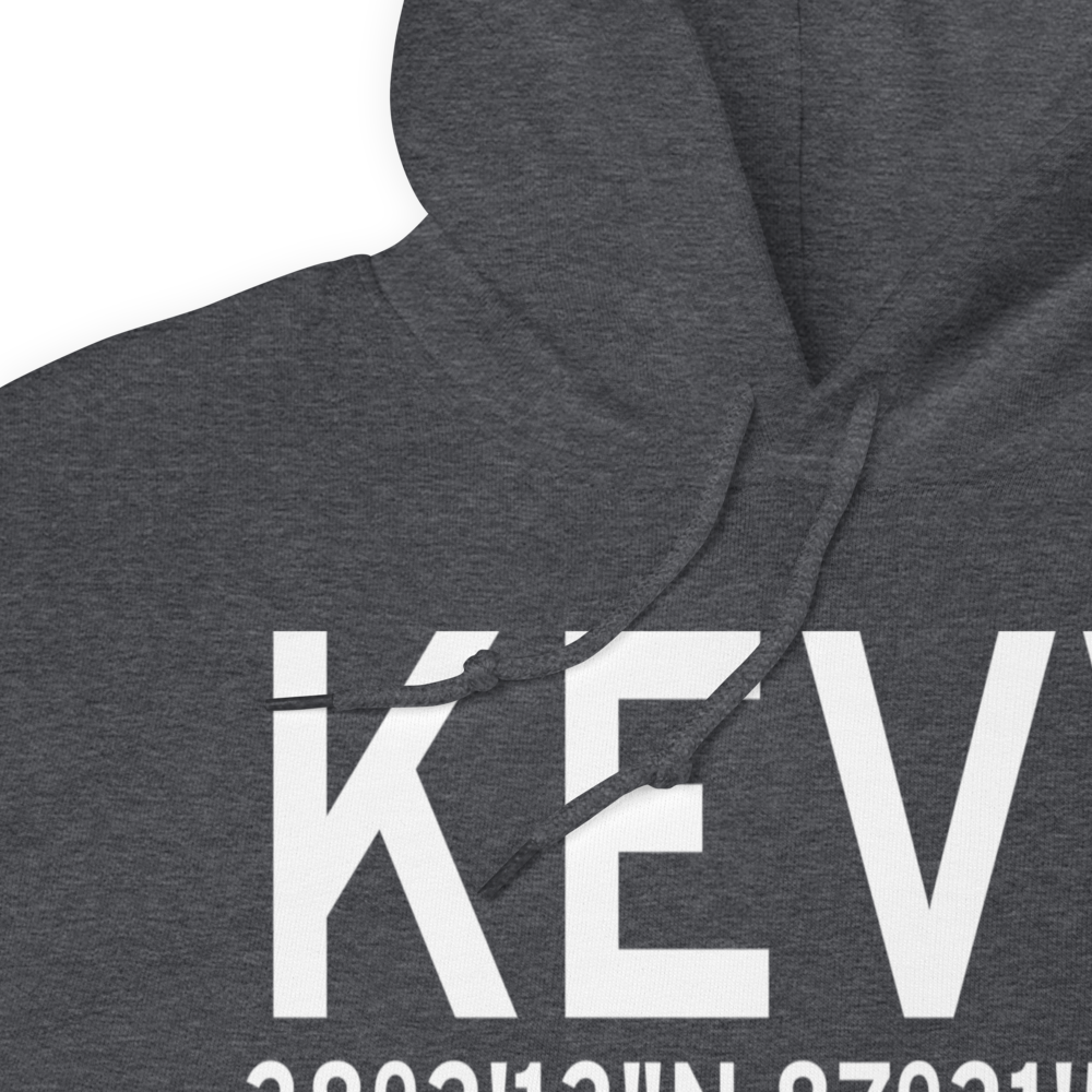 Evansville Regional Airport (KEVV) ICAO Hoodie Sweatshirt 