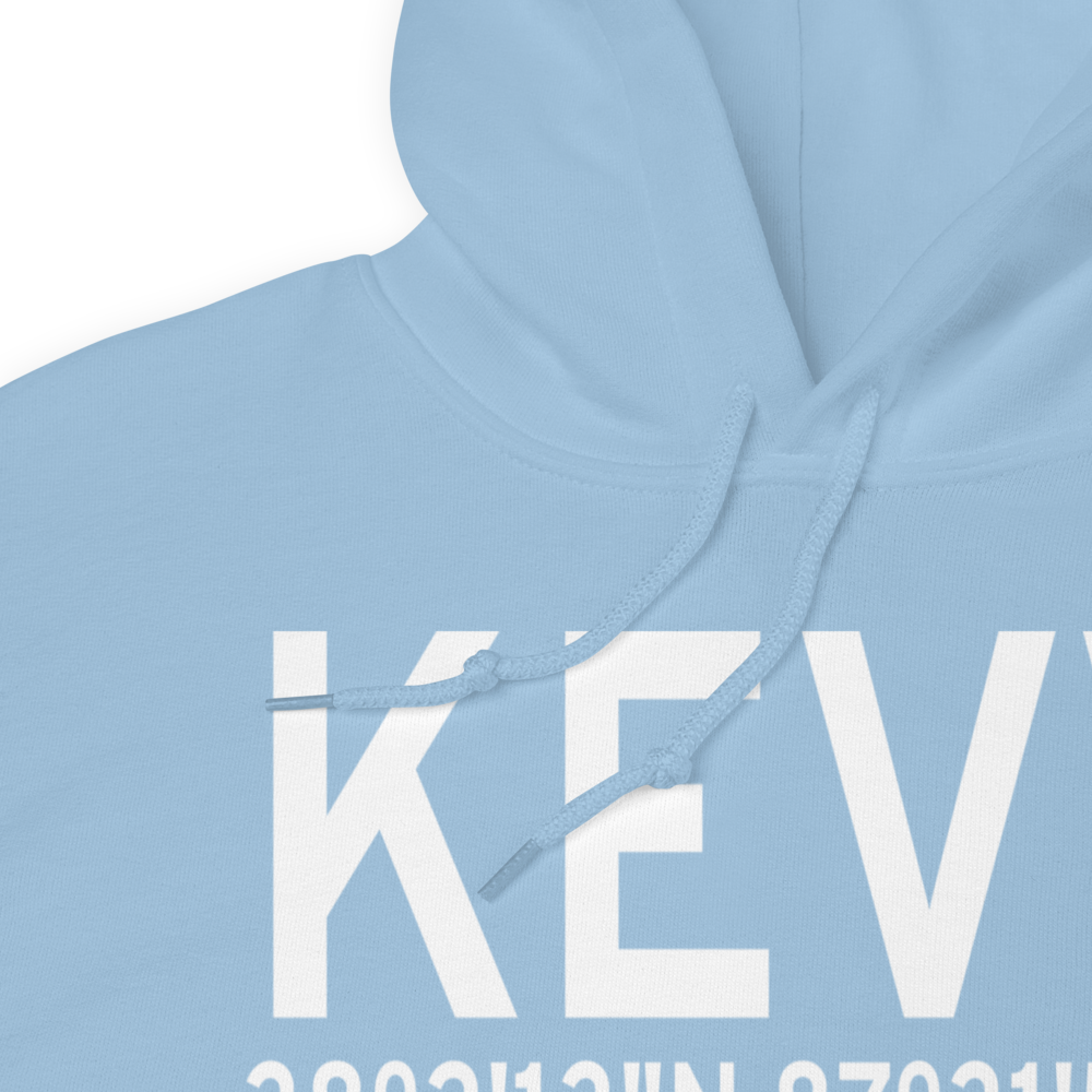 Evansville Regional Airport (KEVV) ICAO Hoodie Sweatshirt 