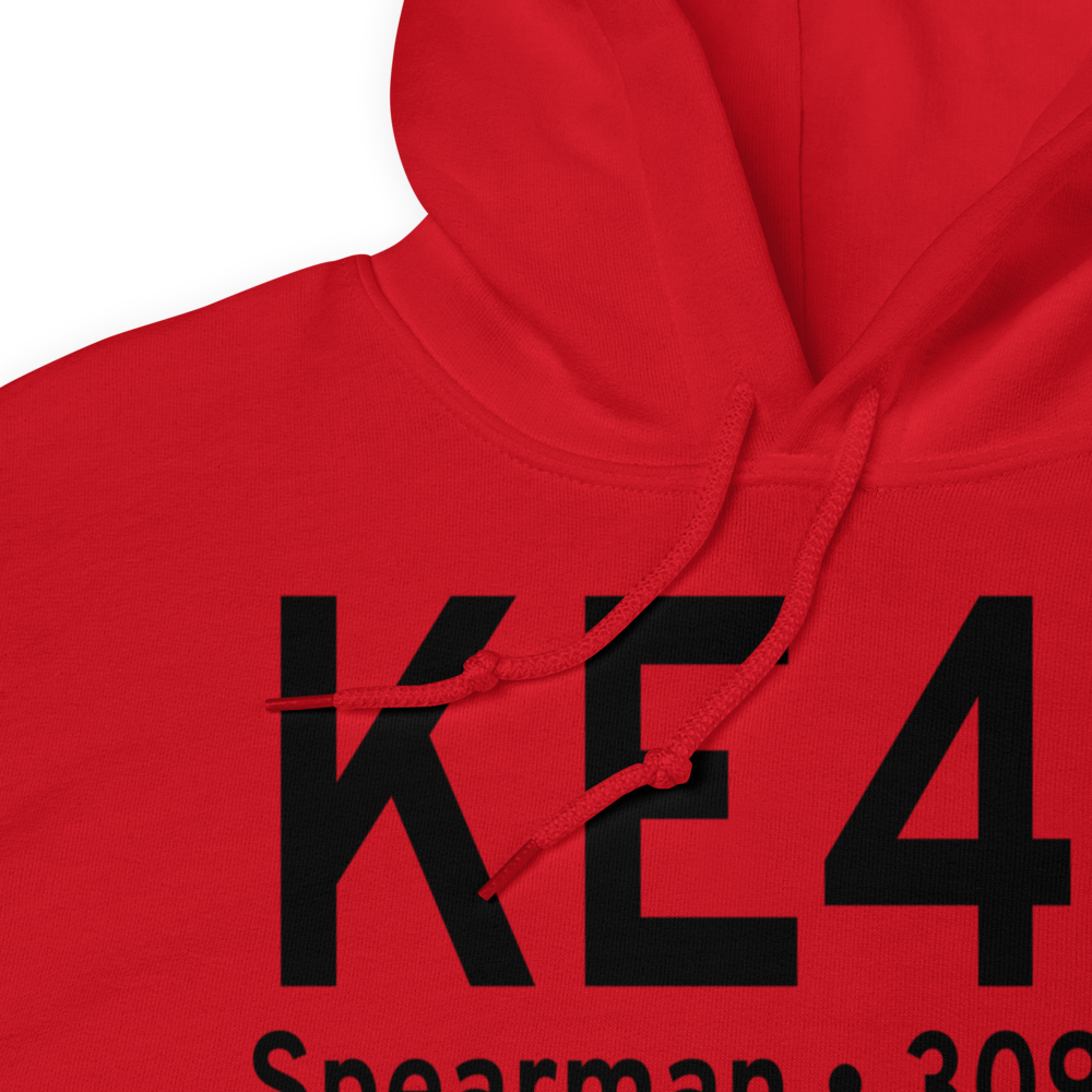 Spearman Municipal Airport (KE42) ICAO Hoodie Sweatshirt 