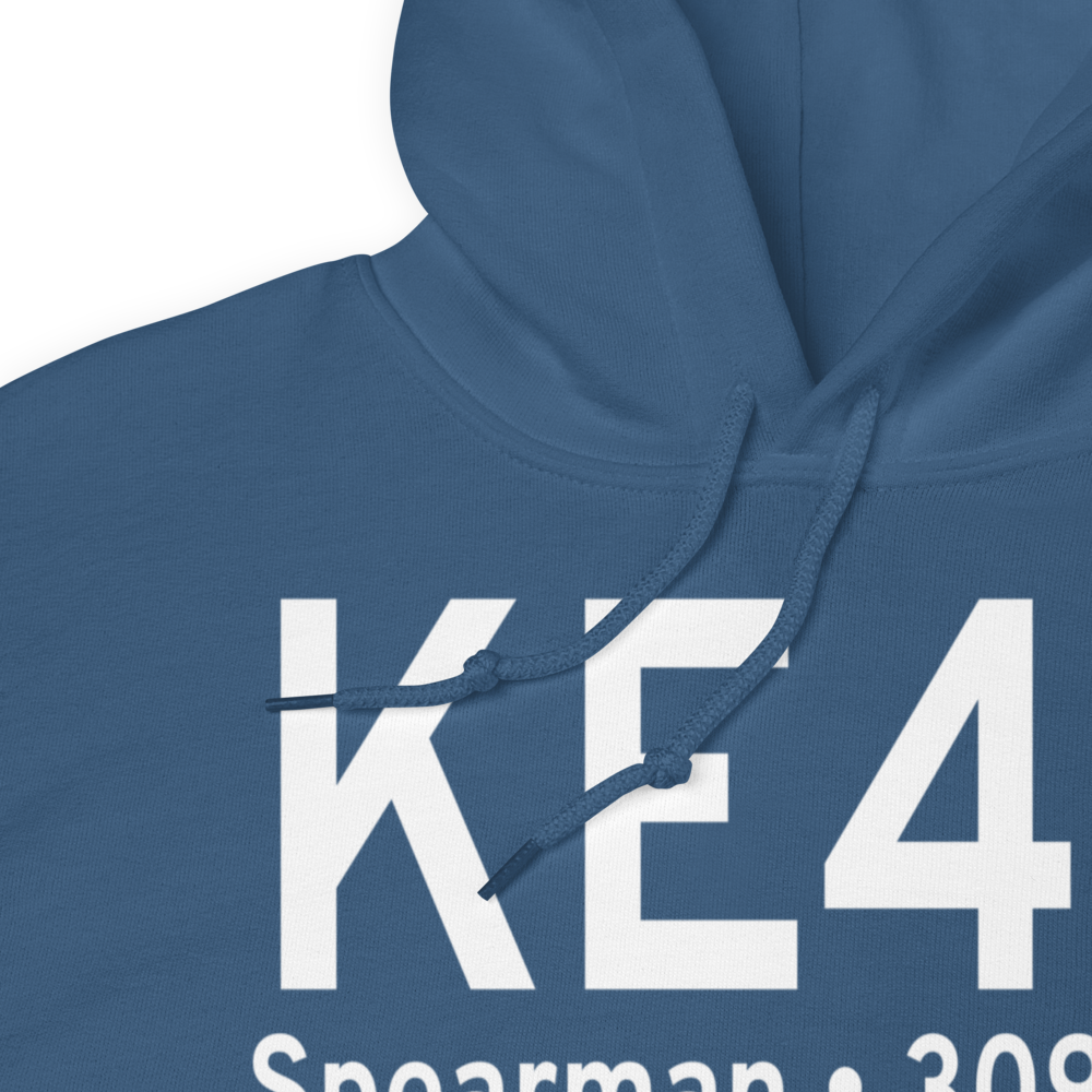 Spearman Municipal Airport (KE42) ICAO Hoodie Sweatshirt 