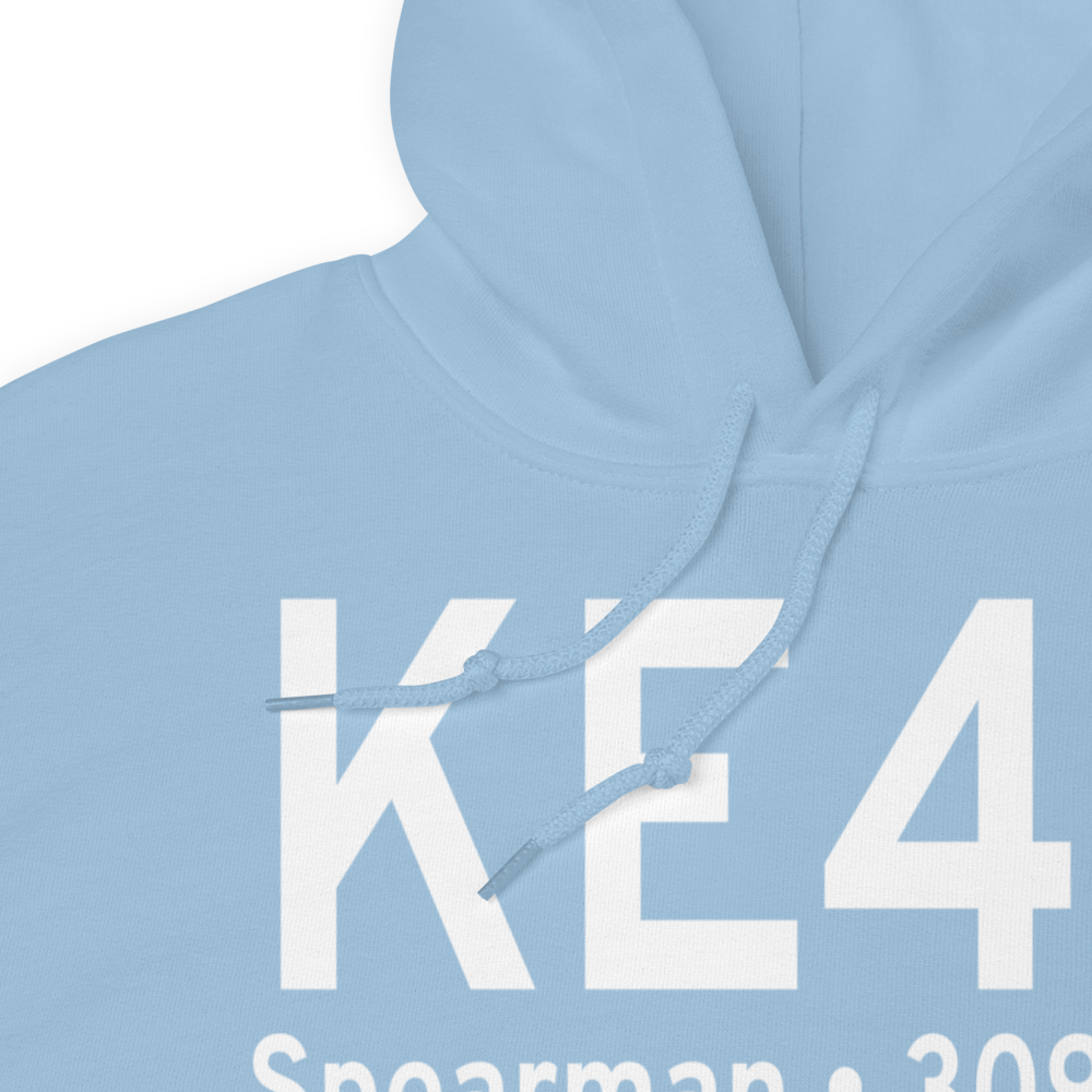 Spearman Municipal Airport (KE42) ICAO Hoodie Sweatshirt 