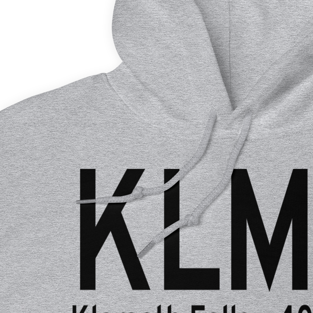 Crater Lake-Klamath Regional Airport (KLMT) ICAO Hoodie Sweatshirt 