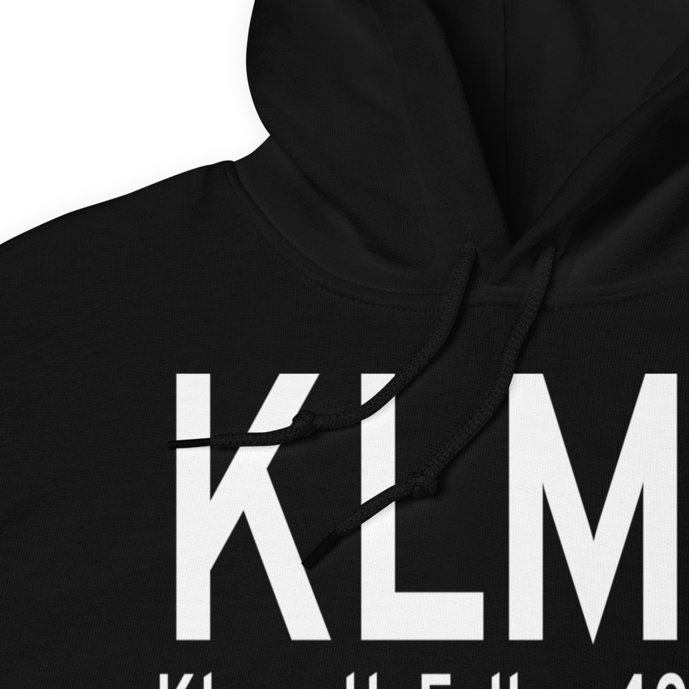 Crater Lake-Klamath Regional Airport (KLMT) ICAO Hoodie Sweatshirt 