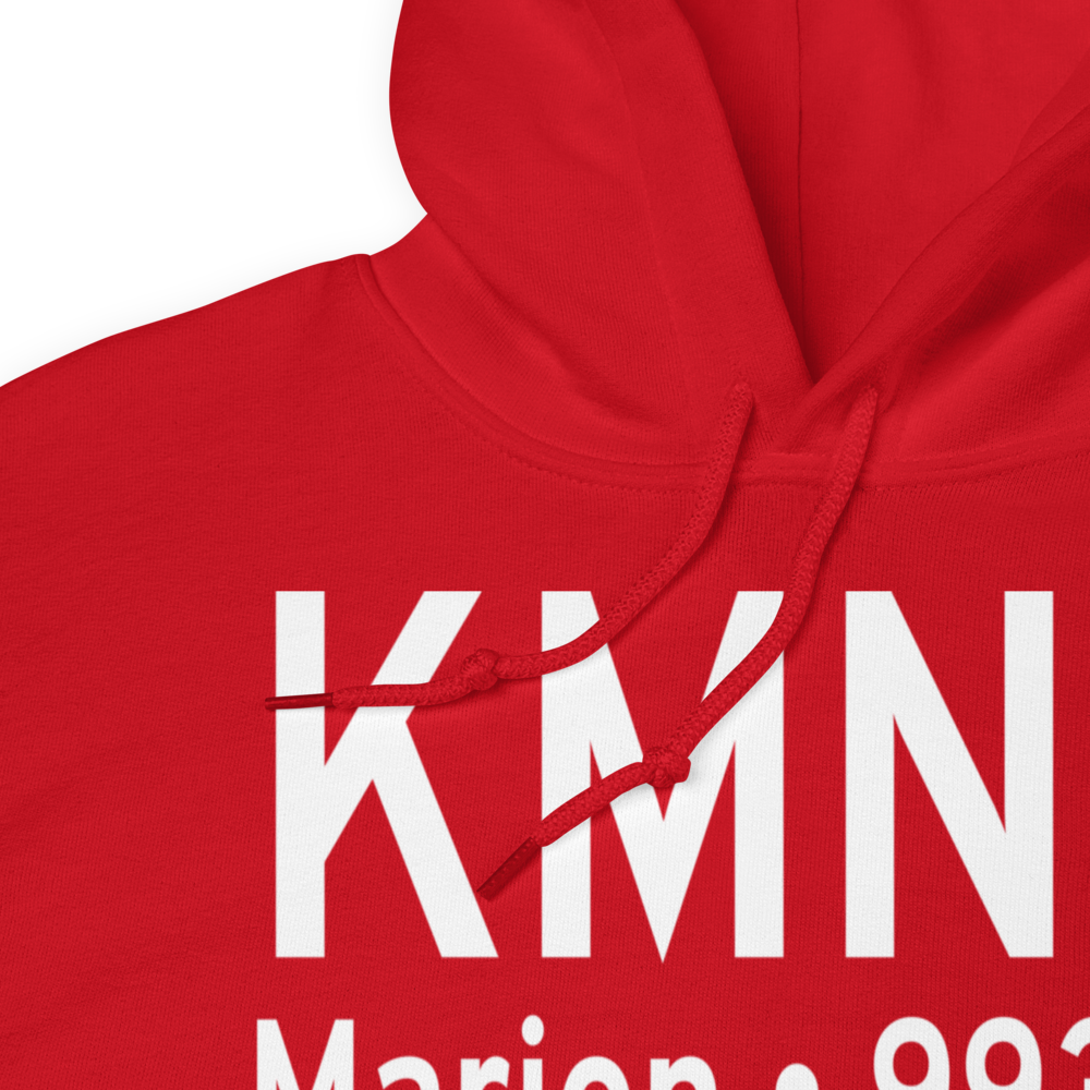 Marion Municipal Airport (KMNN) ICAO Hoodie Sweatshirt 
