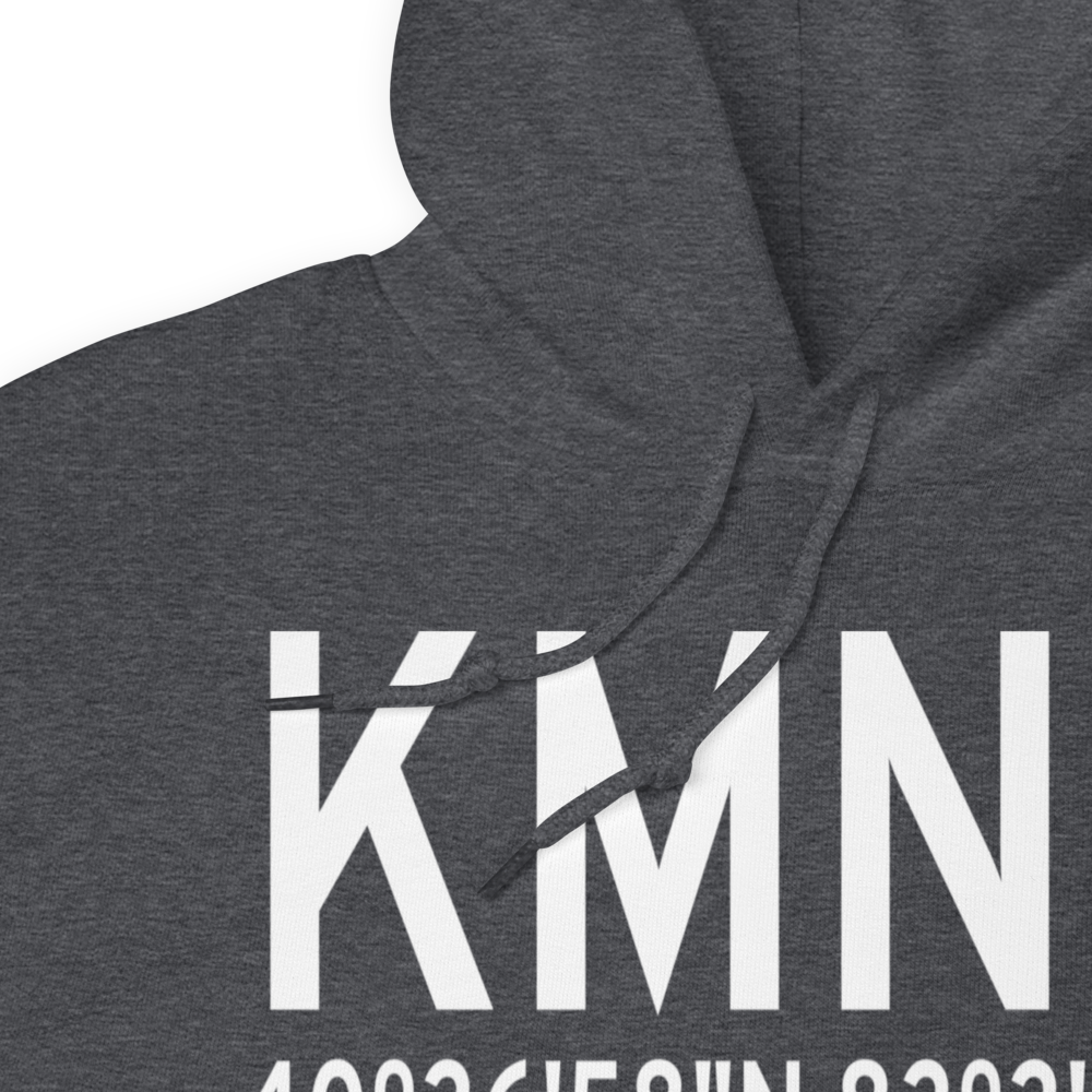 Marion Municipal Airport (KMNN) ICAO Hoodie Sweatshirt 