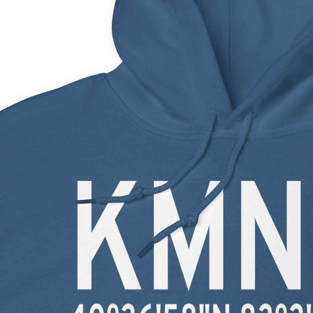 Marion Municipal Airport (KMNN) ICAO Hoodie Sweatshirt 