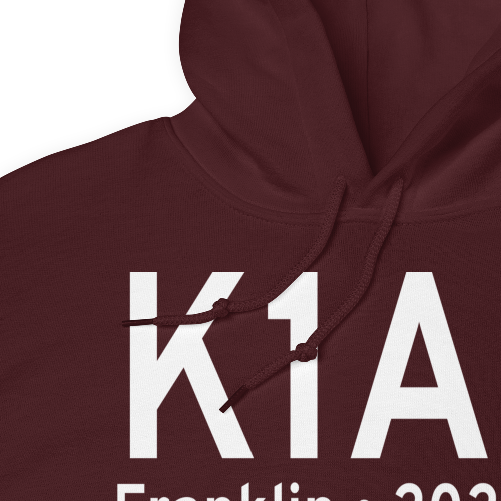 Macon County Airport (K1A5) ICAO Hoodie Sweatshirt 