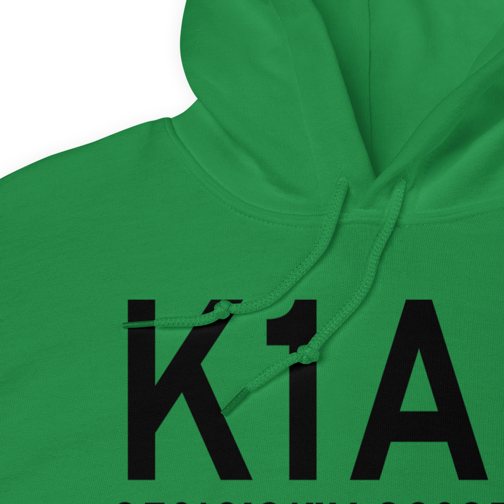 Macon County Airport (K1A5) ICAO Hoodie Sweatshirt 