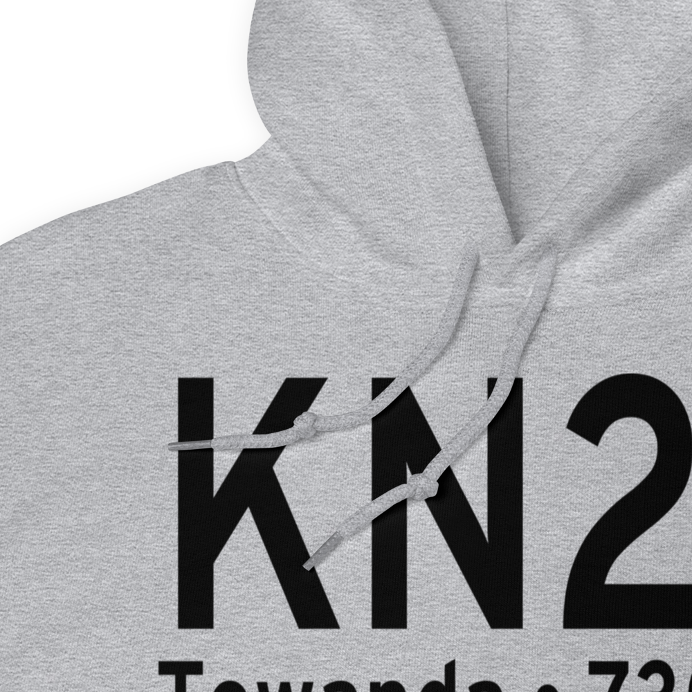 Bradford County Airport (KN27) ICAO Hoodie Sweatshirt 