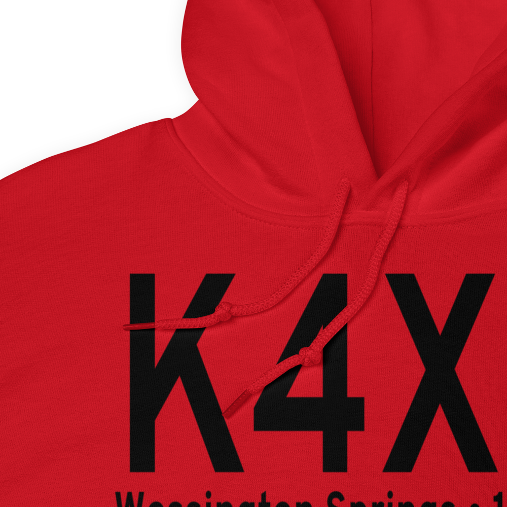 Wessington Springs Airport (K4X4) ICAO Hoodie Sweatshirt 