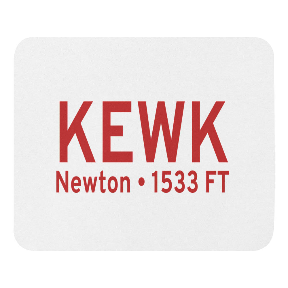 Newton City-County Airport (KEWK) ICAO  Mouse Pad 
