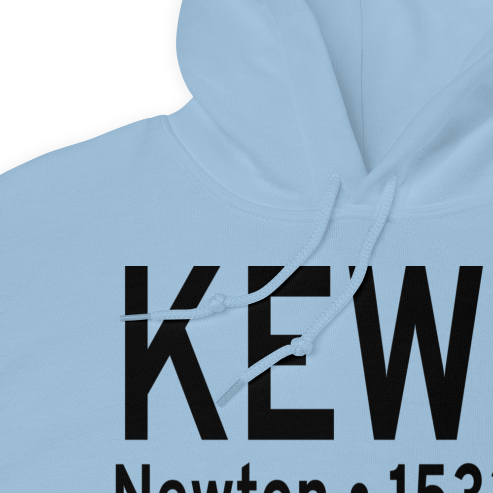 Newton City-County Airport (KEWK) ICAO Hoodie Sweatshirt 