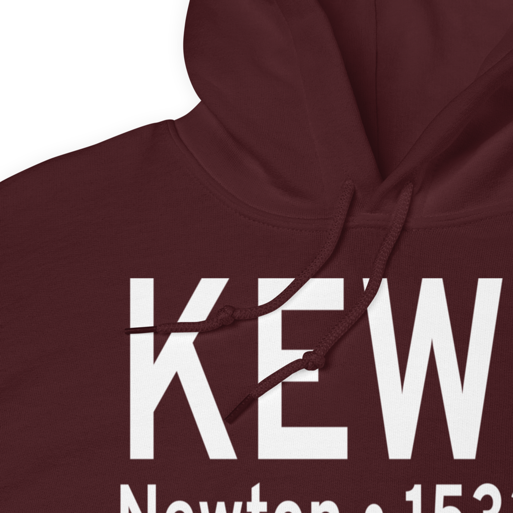 Newton City-County Airport (KEWK) ICAO Hoodie Sweatshirt 