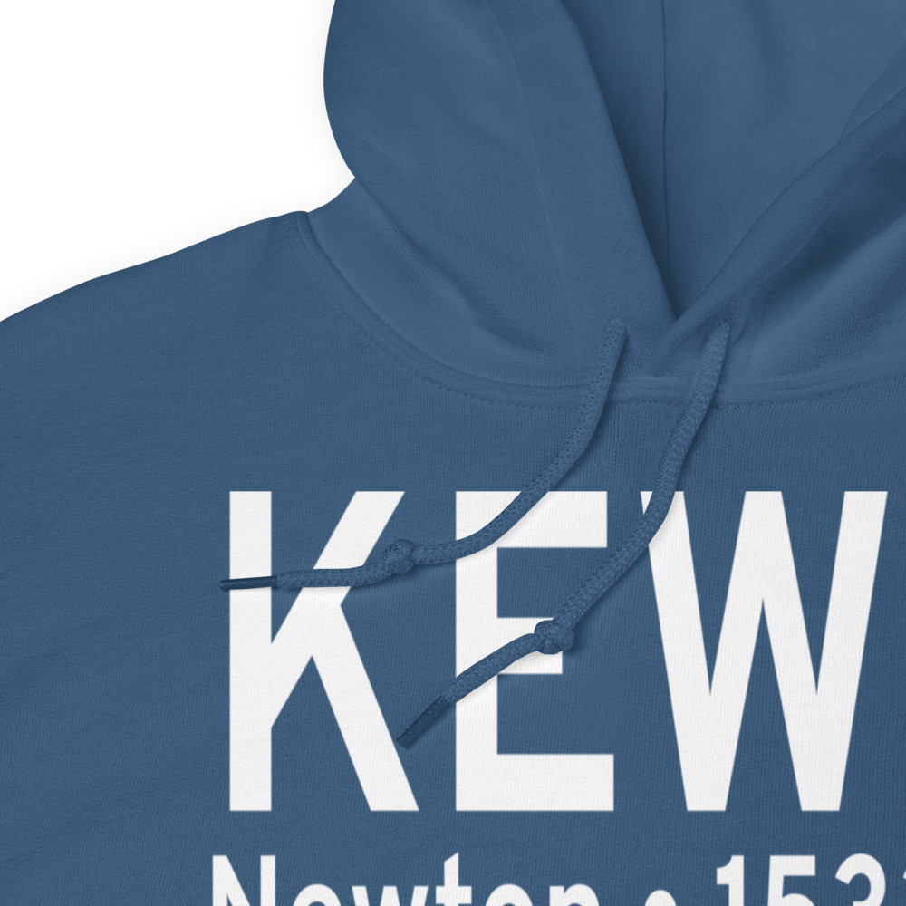 Newton City-County Airport (KEWK) ICAO Hoodie Sweatshirt 