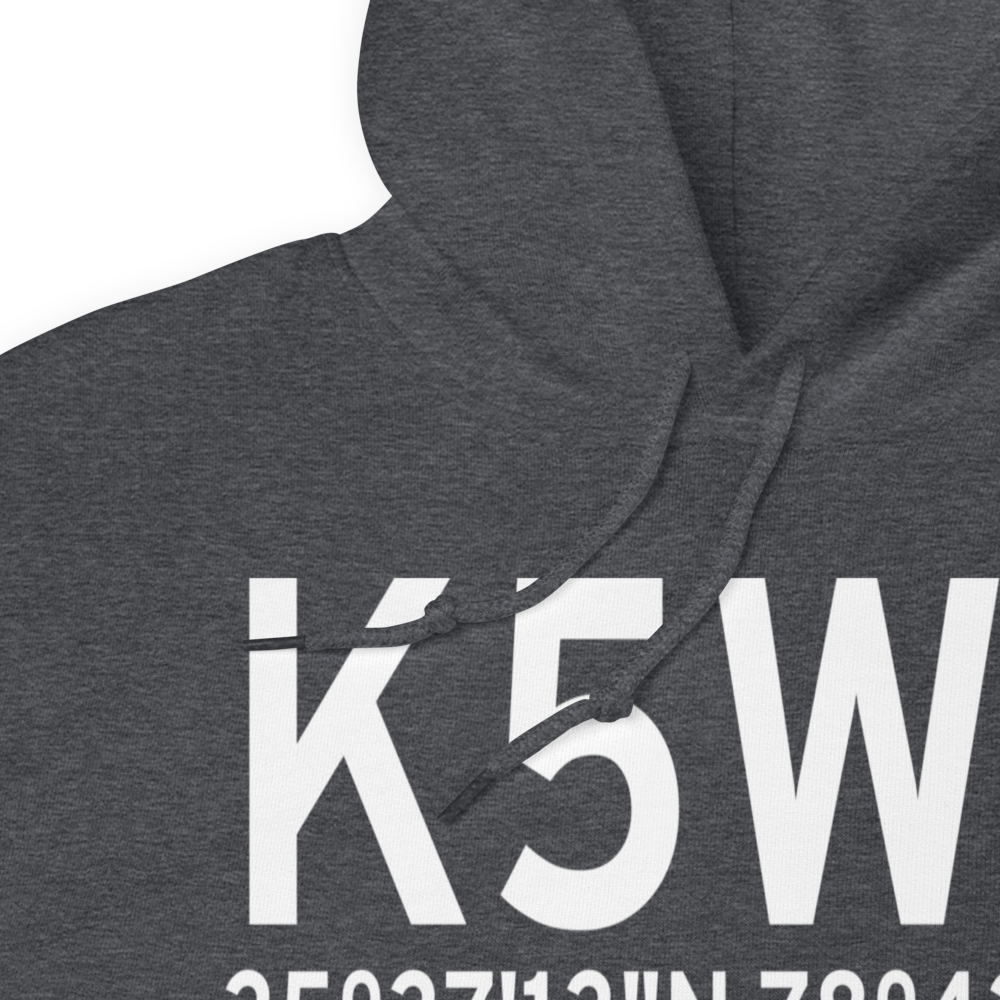 Triple W Airport (K5W5) ICAO Hoodie Sweatshirt 