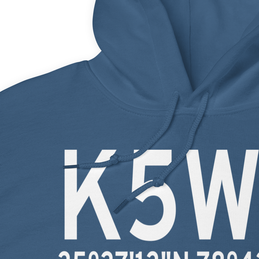 Triple W Airport (K5W5) ICAO Hoodie Sweatshirt 