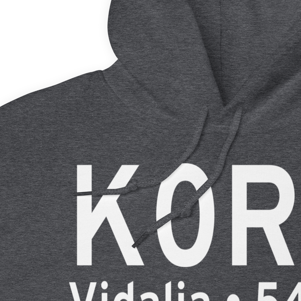 Concordia Parish Airport (K0R4) ICAO Hoodie Sweatshirt 
