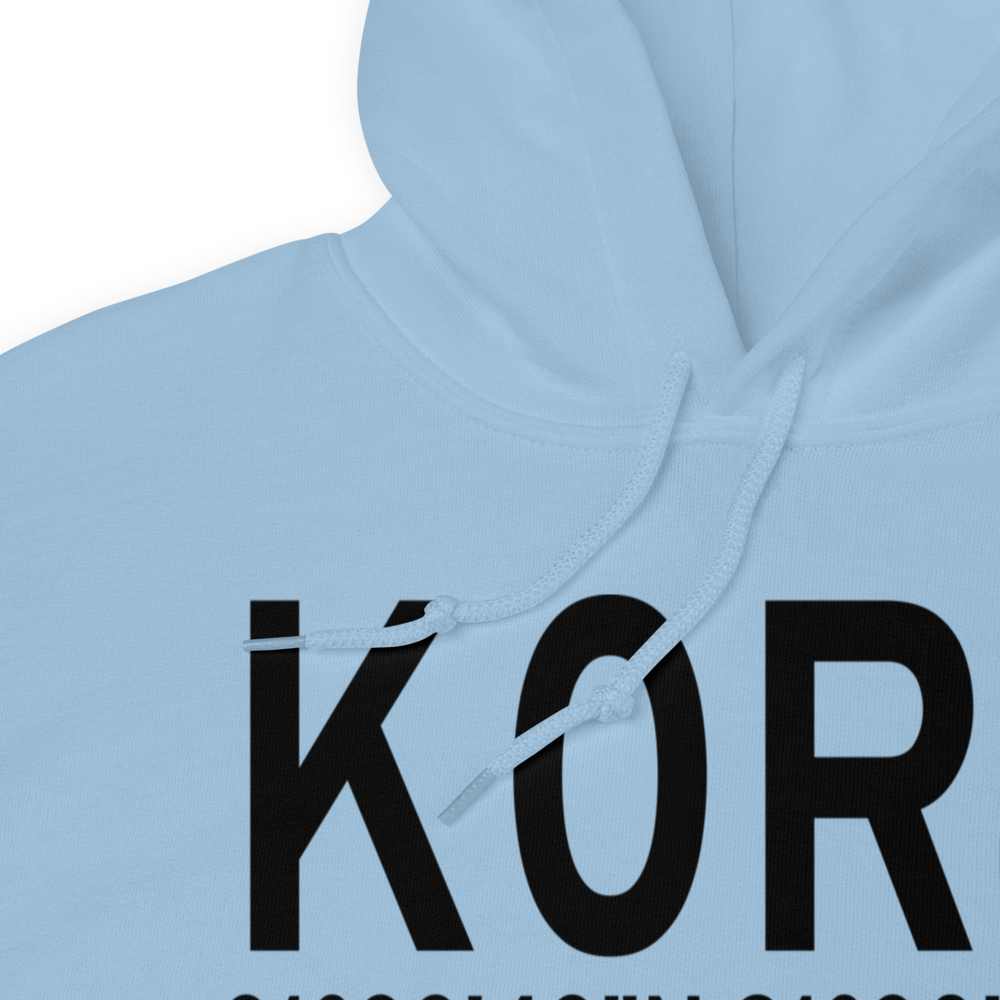 Concordia Parish Airport (K0R4) ICAO Hoodie Sweatshirt 