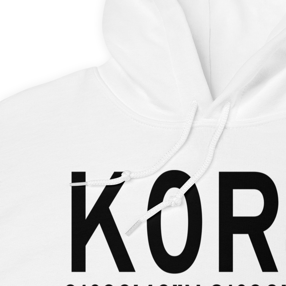 Concordia Parish Airport (K0R4) ICAO Hoodie Sweatshirt 