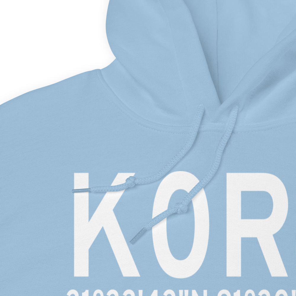 Concordia Parish Airport (K0R4) ICAO Hoodie Sweatshirt 