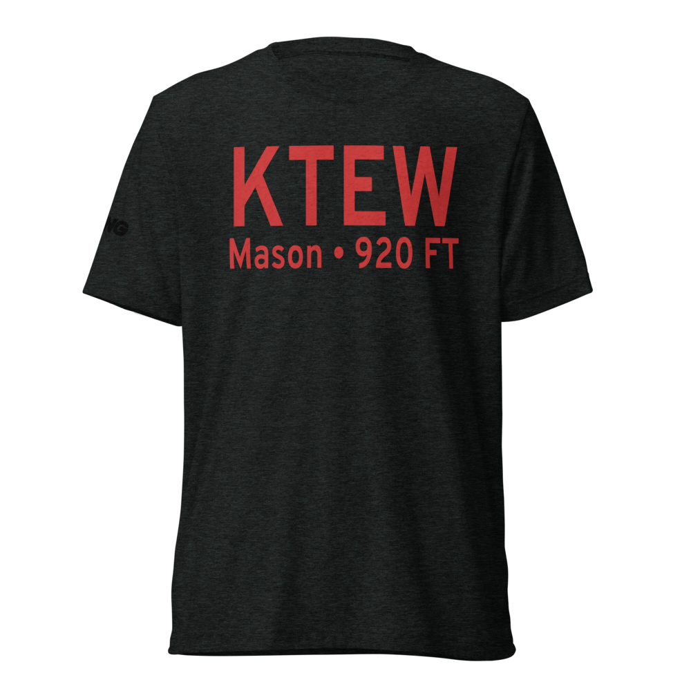 Mason Jewett Field (KTEW) ICAO Tri-blend T-Shirt 