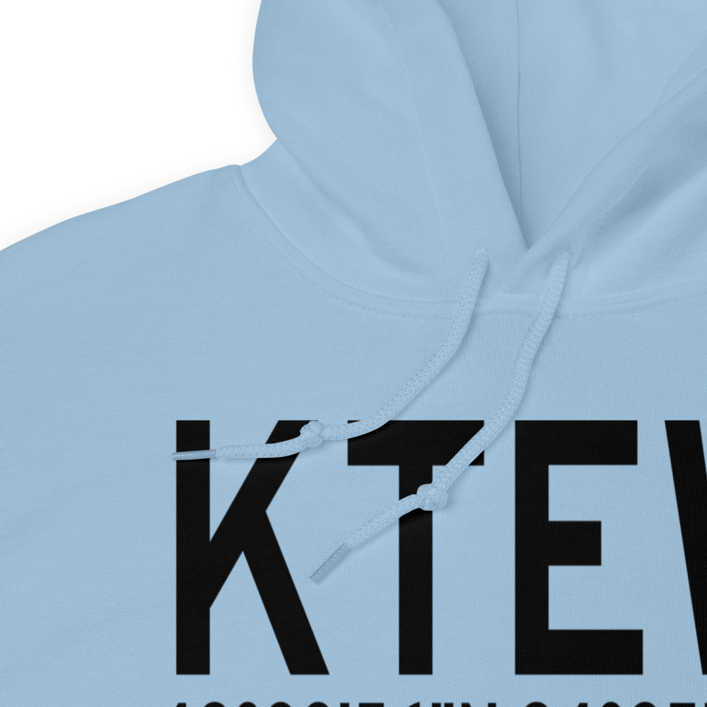 Mason Jewett Field (KTEW) ICAO Hoodie Sweatshirt 