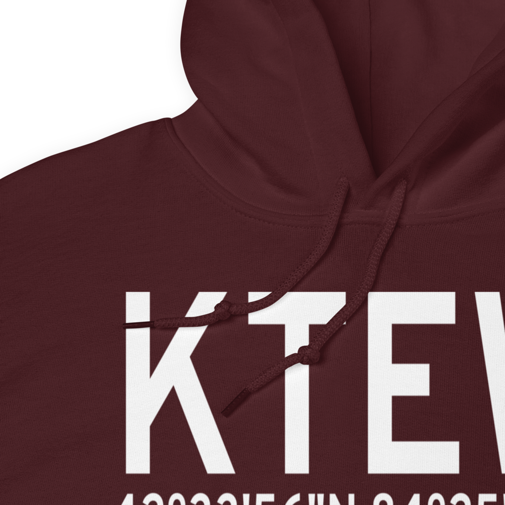 Mason Jewett Field (KTEW) ICAO Hoodie Sweatshirt 