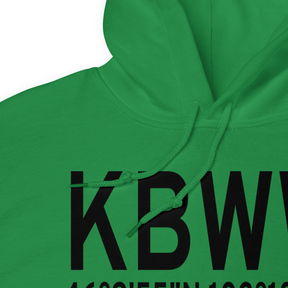 Bowman Regional Airport (KBWW) ICAO Hoodie Sweatshirt 
