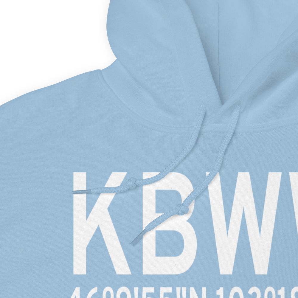 Bowman Regional Airport (KBWW) ICAO Hoodie Sweatshirt 