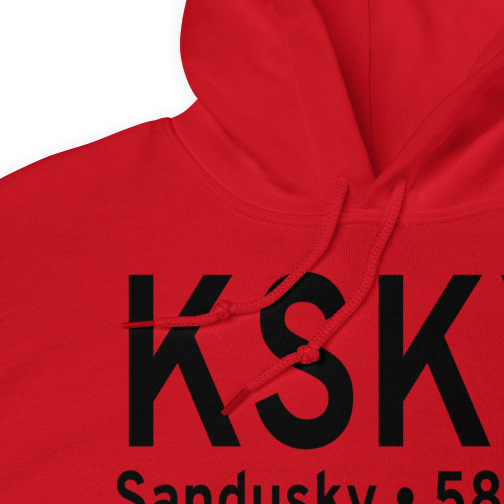 Griffing Sandusky Airport (KSKY) ICAO Hoodie Sweatshirt 