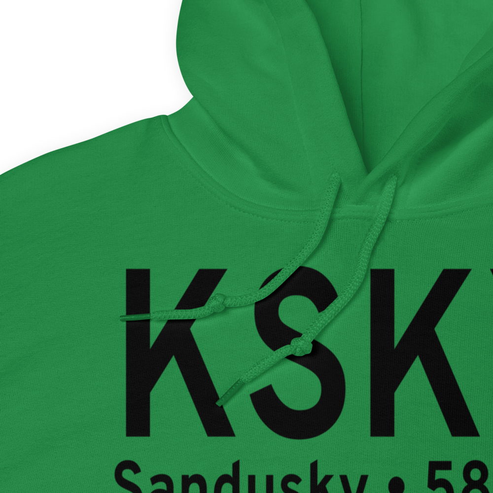 Griffing Sandusky Airport (KSKY) ICAO Hoodie Sweatshirt 