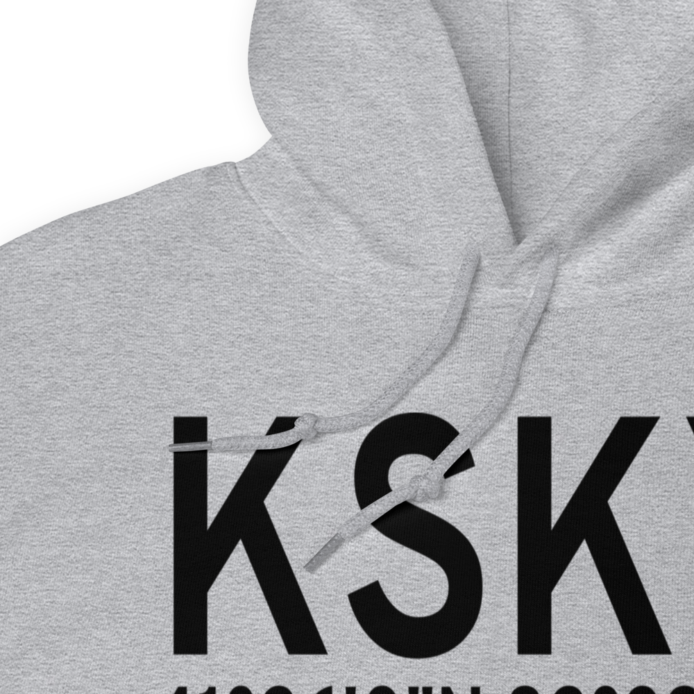 Griffing Sandusky Airport (KSKY) ICAO Hoodie Sweatshirt 