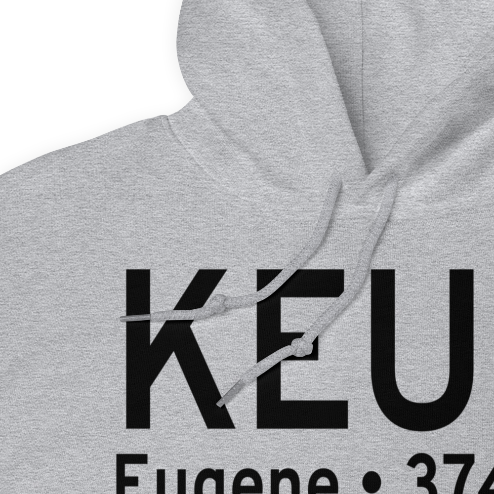 Mahlon Sweet Field (KEUG) ICAO Hoodie Sweatshirt 