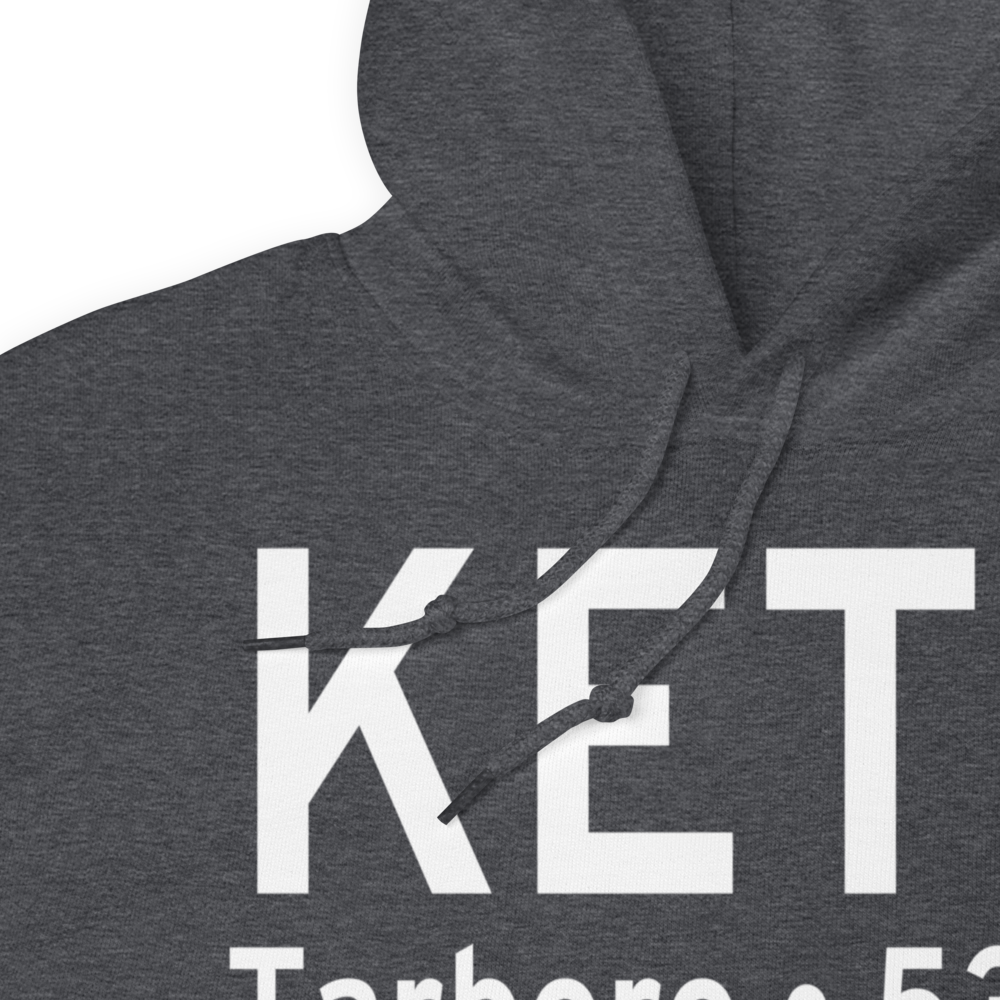 Tarboro Edgecombe Airport (KETC) ICAO Hoodie Sweatshirt 