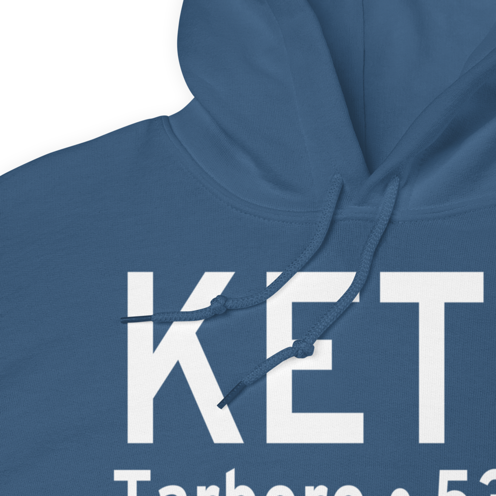 Tarboro Edgecombe Airport (KETC) ICAO Hoodie Sweatshirt 