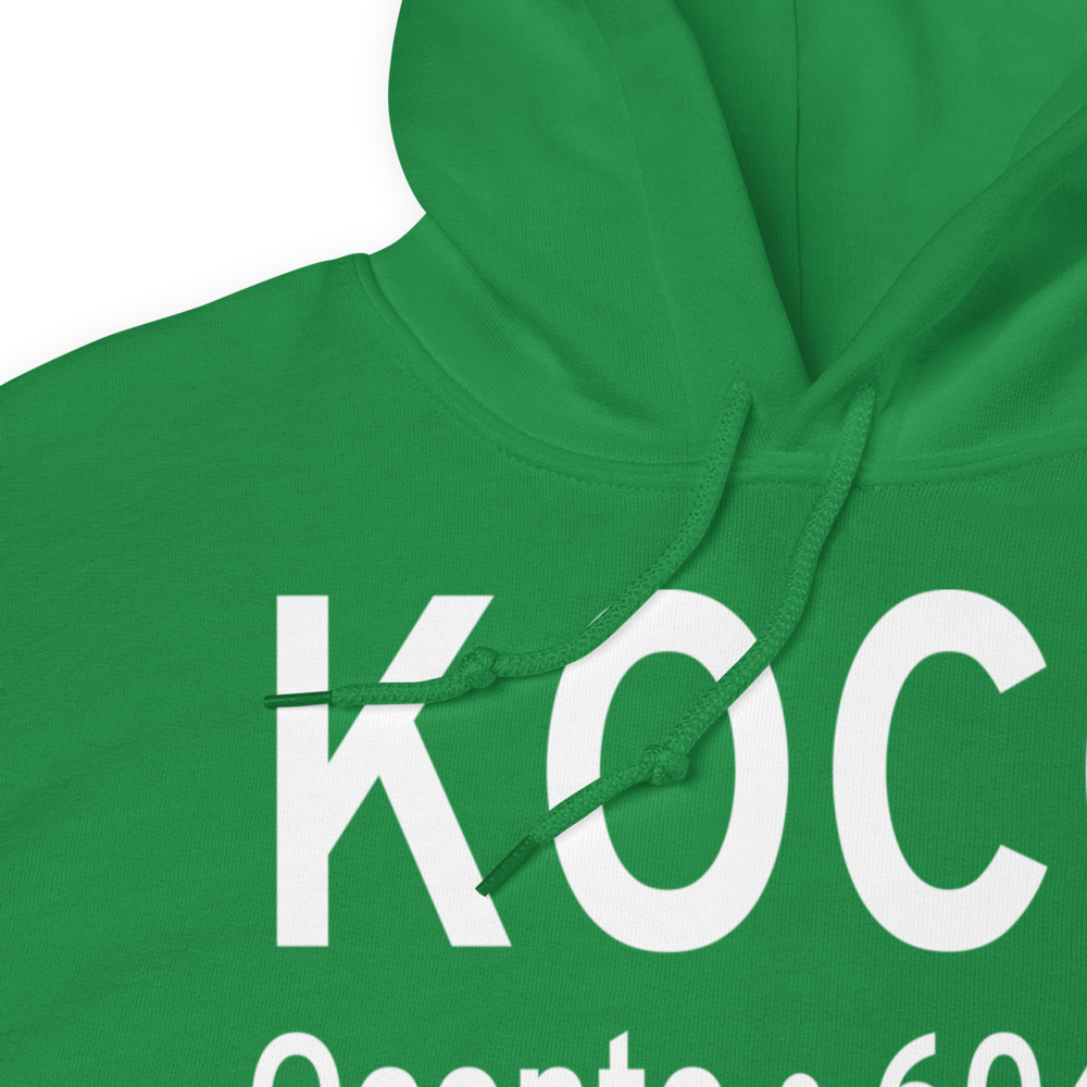J. Douglas Bake Memorial Airport (KOCQ) ICAO Hoodie Sweatshirt 