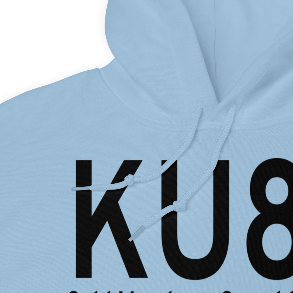 Cold Meadows US Forest Service Airport (KU81) ICAO Hoodie Sweatshirt 