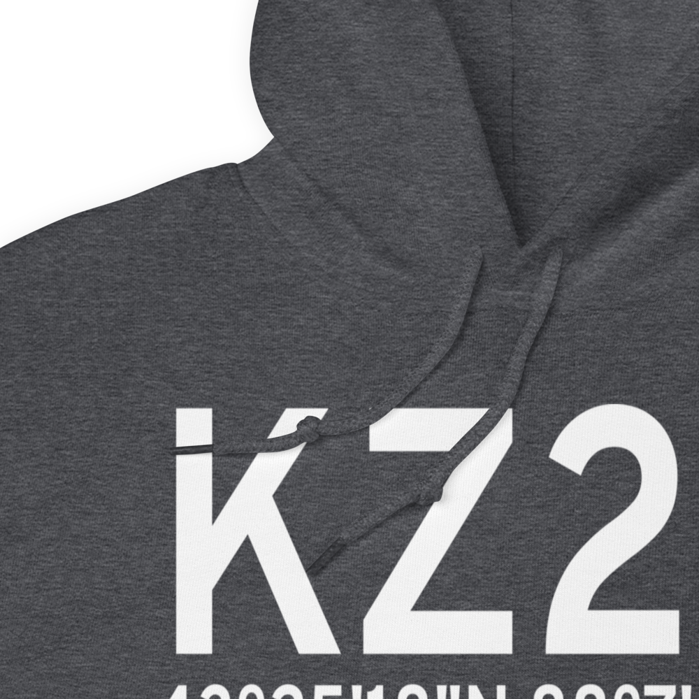 West Bend Municipal Helipad (KZ23) ICAO Hoodie Sweatshirt 