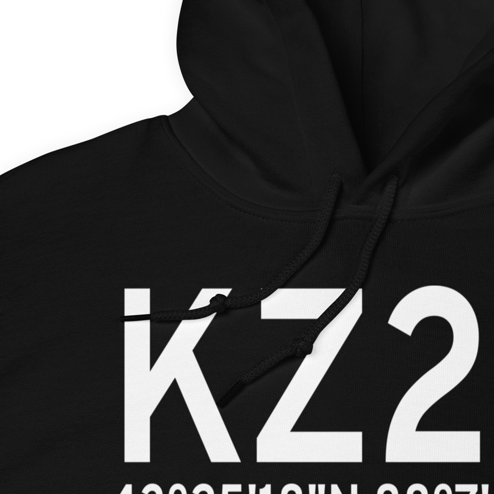 West Bend Municipal Helipad (KZ23) ICAO Hoodie Sweatshirt 
